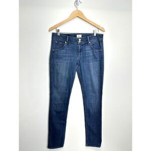 HUDSON Jeans Womens 29 Skinny Blue Collin Flap British Flag Detail